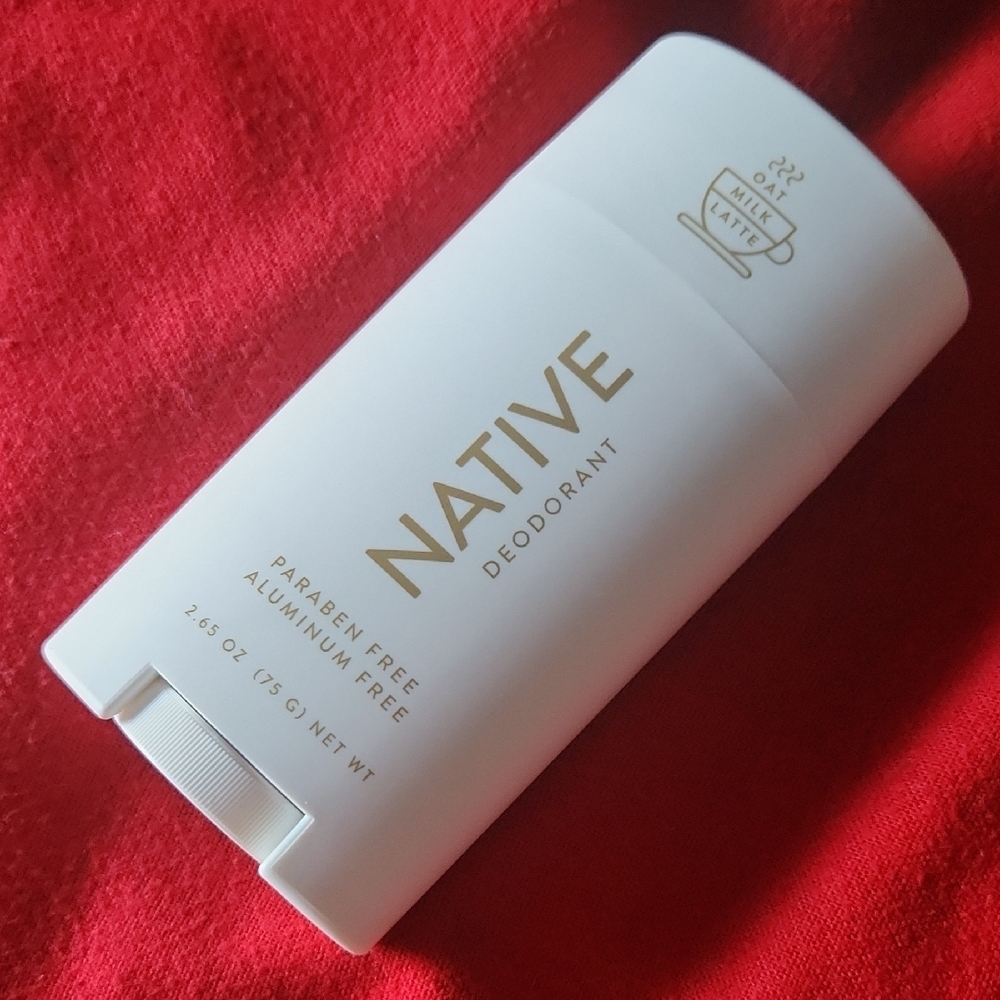 Native Deodorant in White and Gold